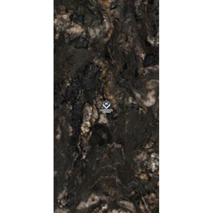 Gạch Ấn Độ 80x160 Màu Xám Đen Vân Đá Pisenza Nero AVA-816.D09 Bề Mặt Bóng