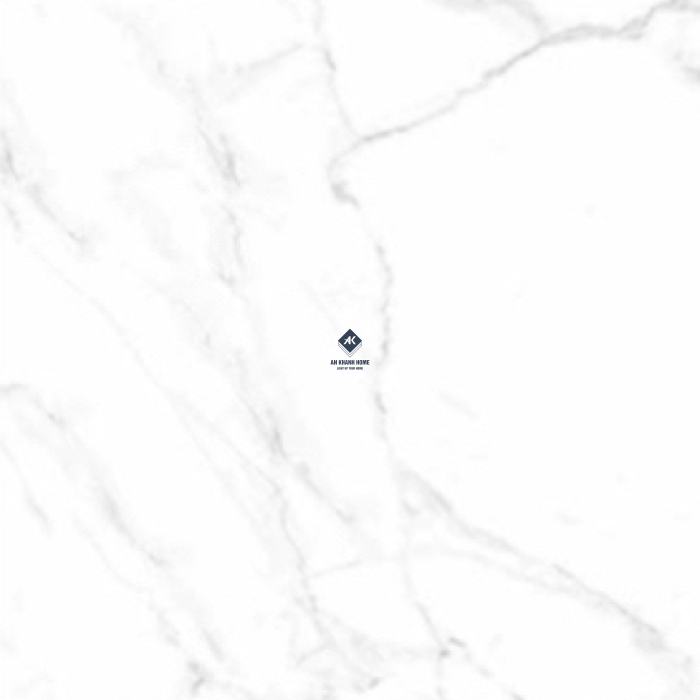 Gạch Ấn Độ 80x80 Màu Trắng Vân Đá Marble Naos Lienzo AVA-8D.16M Bề Mặt Mờ