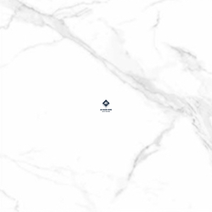 Gạch Ấn Độ 80x80 Màu Trắng Vân Đá Marble Naos Lienzo AVA-8D.16M Bề Mặt Mờ