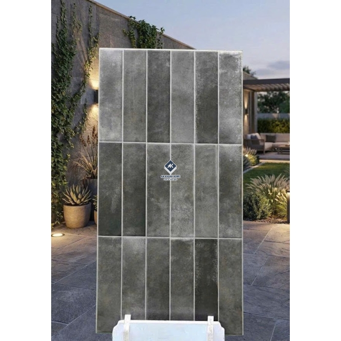 Gạch 40x80 gia thẻ xám đen mix đậm nhạt