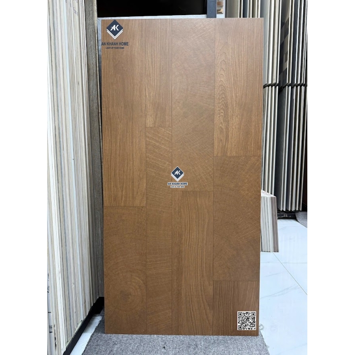 Gạch 60x120 giả gỗ khổ lớn họa tiết thanh gỗ ghép