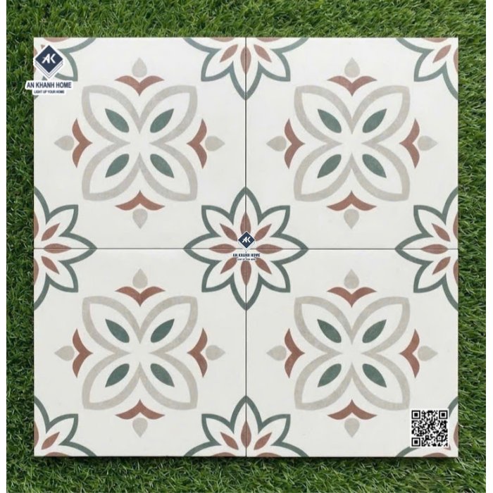 Gạch bông cổ điển họa tiết đối xứng 30x30cm
