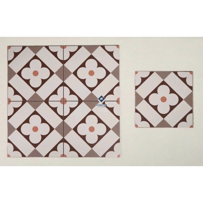 Gạch bông porcelain 30x30 hoa văn giả cổ