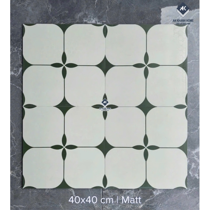 Gạch bông xương đá 40x40 trung quốc cao cấp