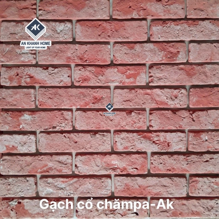 Gạch cổ chămpa bê tông xây ốp tường