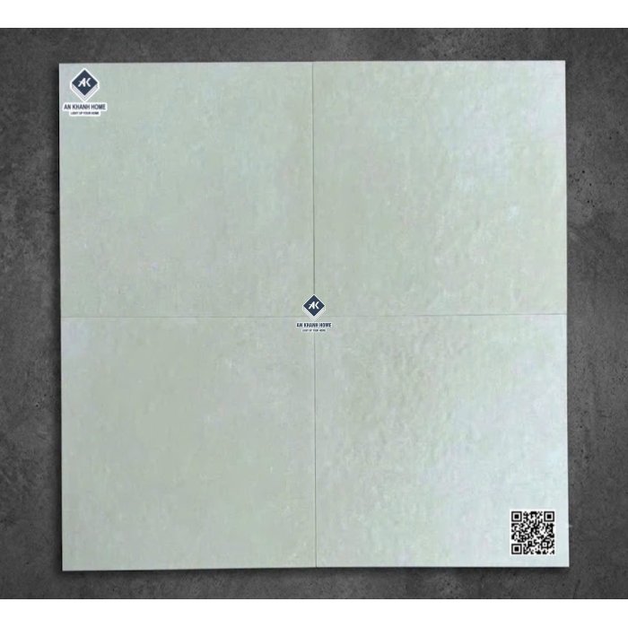 Gạch đá mờ nhám 40x40 hiệu ứng màu trắng kem