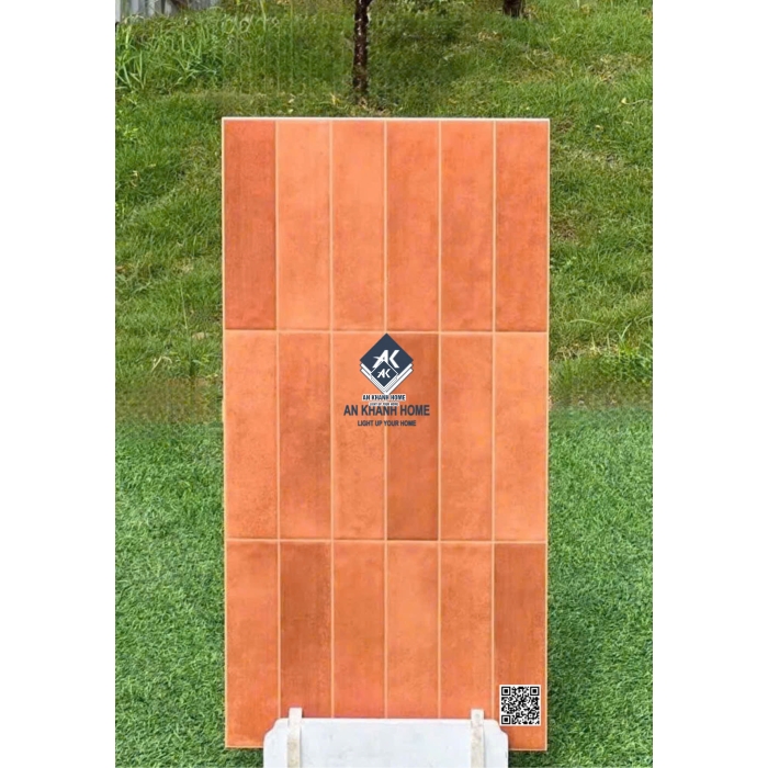 Gạch giả thẻ màu giả cổ 40x80 men lượn sóng
