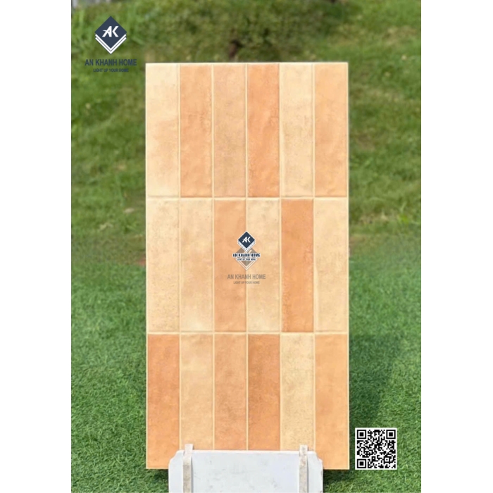 Gạch giả thẻ màu hiệu ứng giả cổ 40x80cm ốp tường trang trí