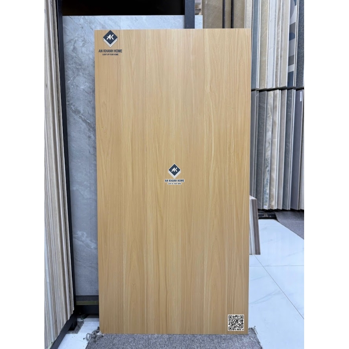 Gạch ốp lát 60x120 vân giả gỗ màu vàng đẹp