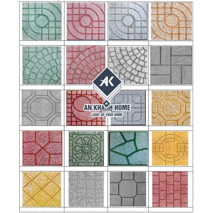 Gạch Terrazzo Vỉa Hè 40x40 cm