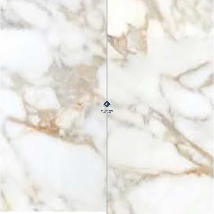 Gạch Ấn Độ 80x160 Màu Trắng Vân Đá Alex Calacatta AVA-BL816.19 Bề Mặt Bóng