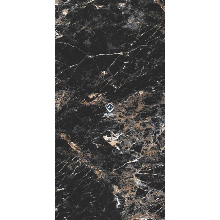 Gạch Ấn Độ 80x160 Màu Đen Burbury Black AVA-BL816.23 Bề Mặt Siêu Bóng