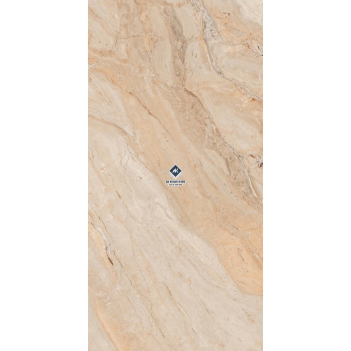 Gạch Ấn Độ 80x160 Màu Kem Vân Đá Diynoflow Beige AVA-SM816.27 Bề Mặt Bóng