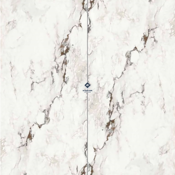 Gạch Ấn Độ 80x160 Màu Trắng Rio White AVA-SM816.26 Bề Mặt Bóng