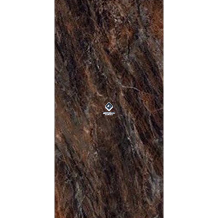 Gạch Ấn Độ 80x160 Màu Nâu Socola Tithof Choco VA-816.17 Bề Mặt Siêu Bóng