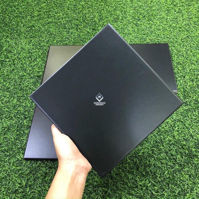 Gạch bông 20x20 màu đen trơn không vân đơn sắc bề mặt mờ