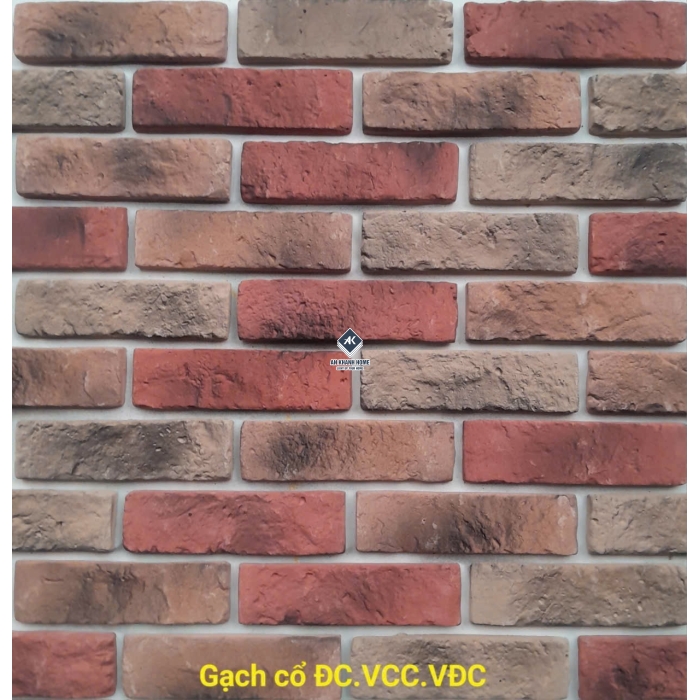 Tổng hợp các mẫu gạch thẻ giả cổ xu hướng 2026