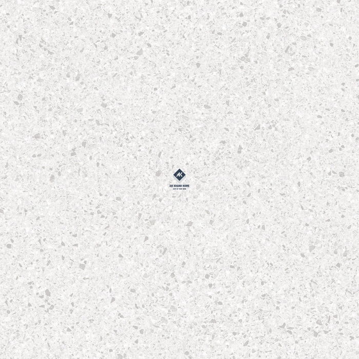 GẠCH 80x80 HCMC1.126TE MÀU TRẮNG HẠT XÁM BẠC TERRAZZO SILVER HIỆU ỨNG CARVING