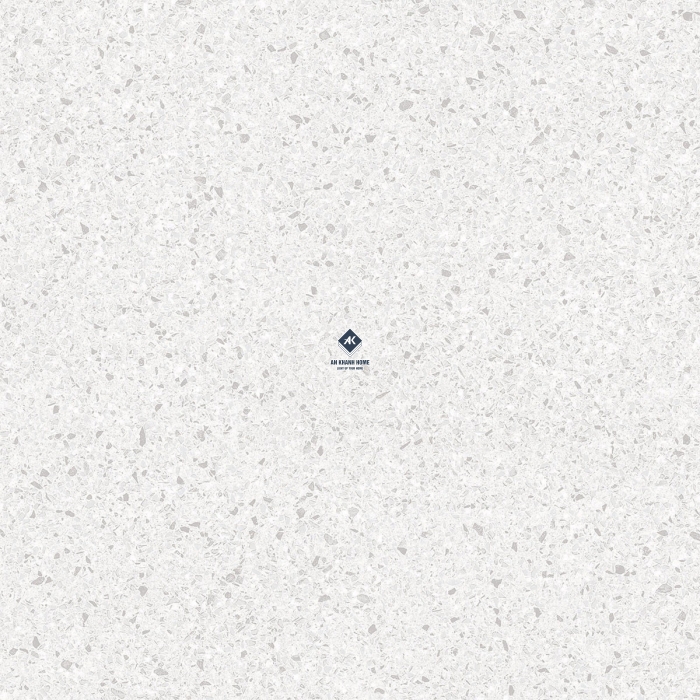 GẠCH 80x80 HCMC1.126TE MÀU TRẮNG HẠT XÁM BẠC TERRAZZO SILVER HIỆU ỨNG CARVING