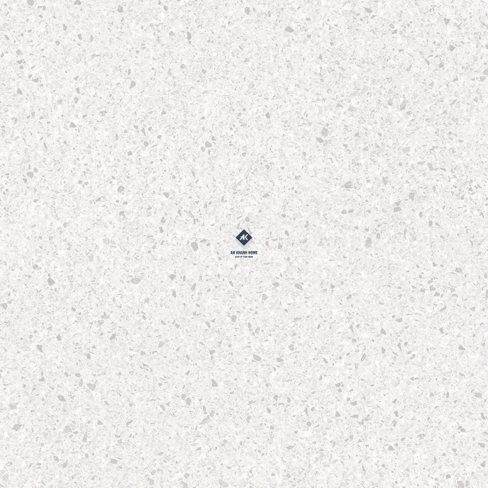 GẠCH 80x80 HCMC1.126TE MÀU TRẮNG HẠT XÁM BẠC TERRAZZO SILVER HIỆU ỨNG CARVING