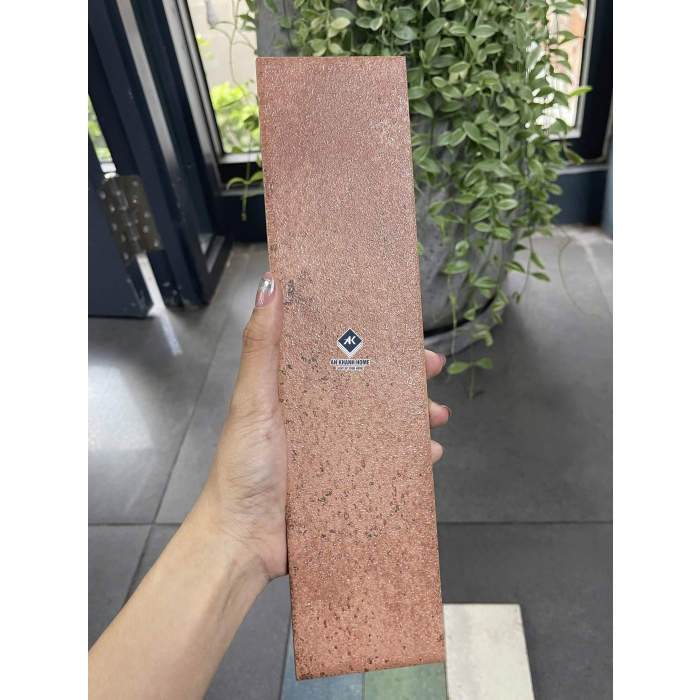 BST Gạch thẻ 75x300 xương đá hiệu ứng gỉ set bề mặt mờ và sugar