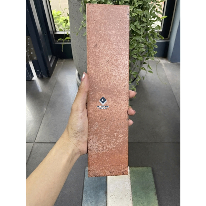 BST Gạch thẻ 75x300 xương đá hiệu ứng gỉ set bề mặt mờ và sugar