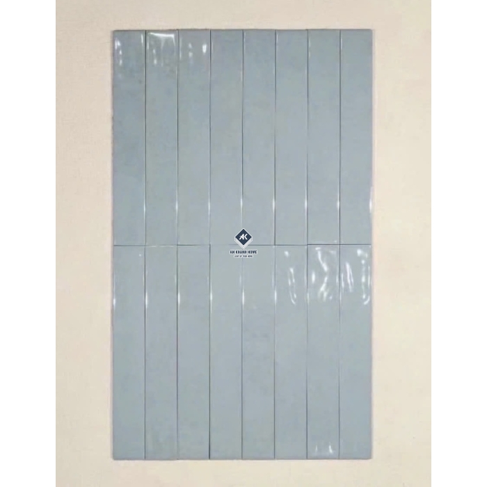 BST Gạch thẻ 6x40 cm xương men hiệu ứng loang bề mặt bóng