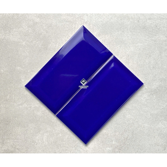 BST Gạch thẻ 75x150 mm vát cạnh xương men subway đơn sắc bóng