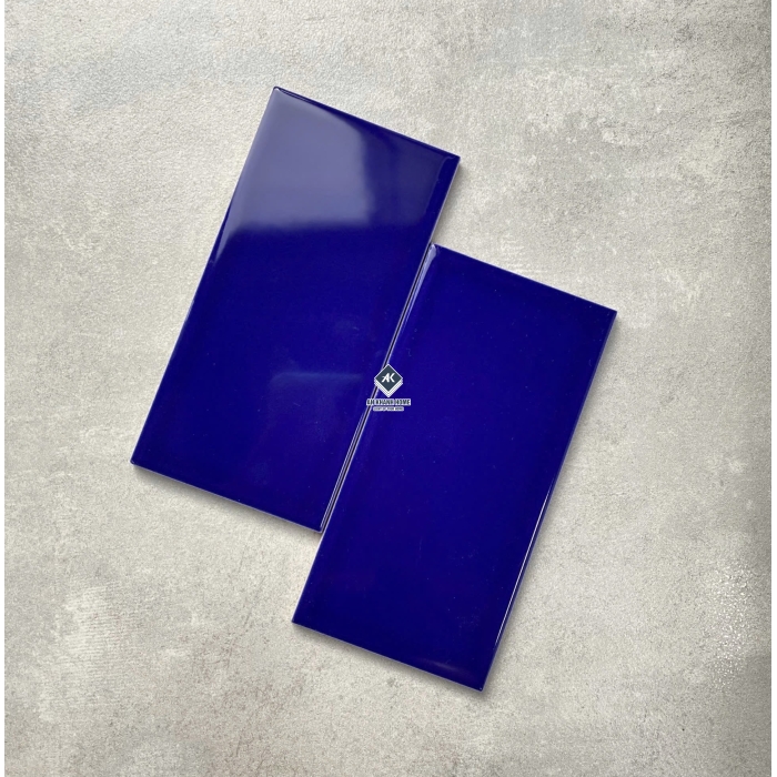 BST Gạch thẻ 75x150 mm subway đơn sắc men phẳng bóng