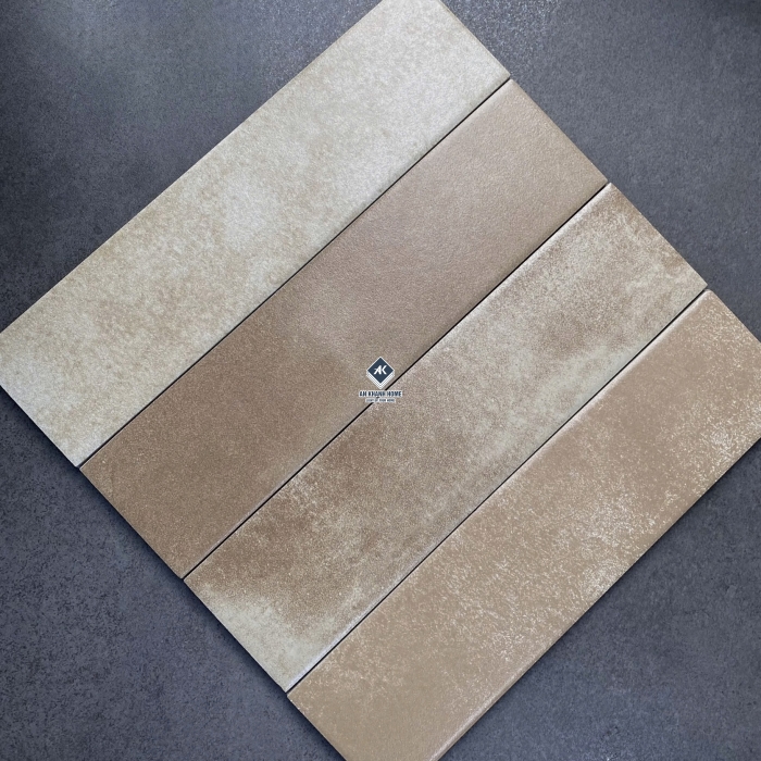 BST Gạch thẻ 75x300 xương đá hiệu ứng loang bề mặt mờ