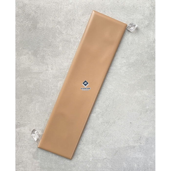 BST Gạch thẻ 75x300 cm subway đơn sắc sóng men mờ