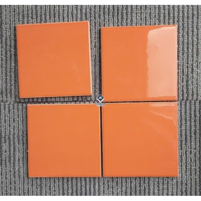 BST Gạch thẻ 10x10 cm subway đơn sắc men phẳng bóng