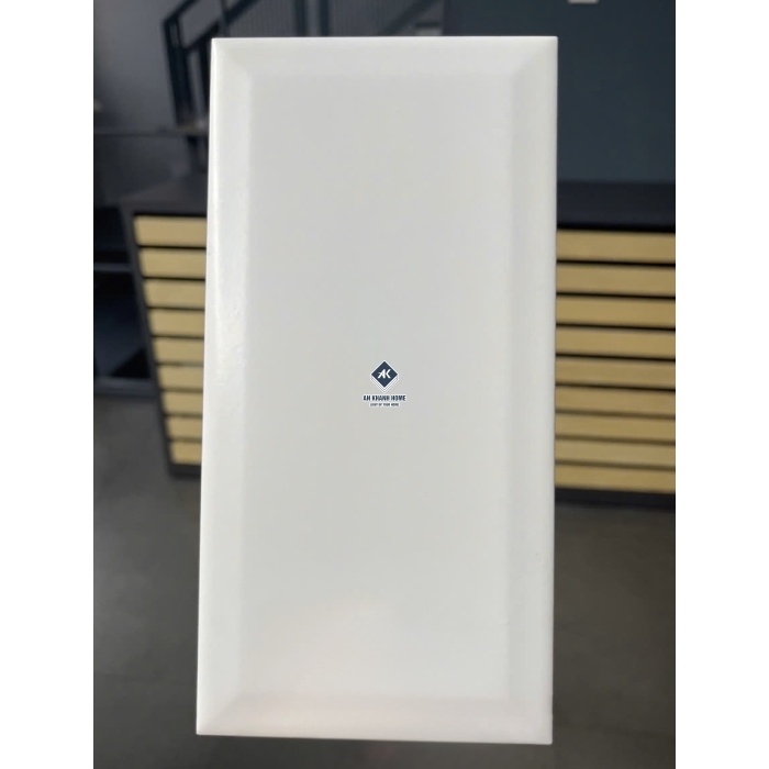 Tổng hơp thẻ 10x20 cm subway đơn sắc men bóng vát cạnh