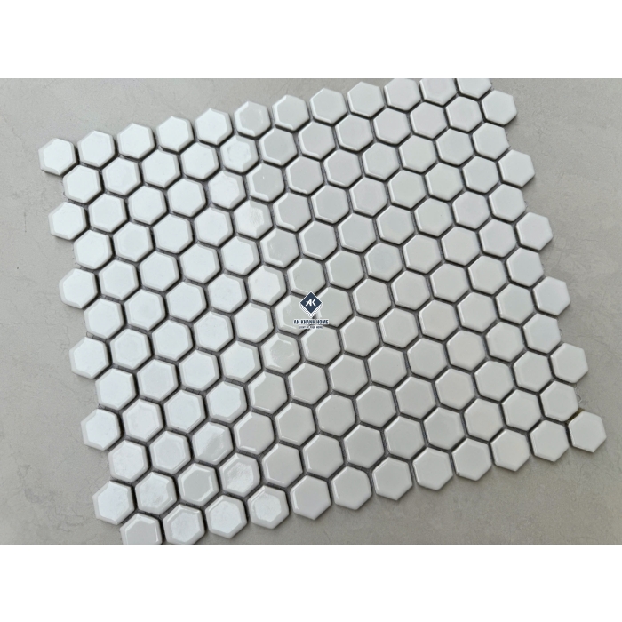 Gạch mosaic lục giác nhỏ