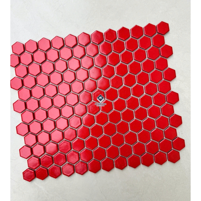 Gạch mosaic lục giác nhỏ