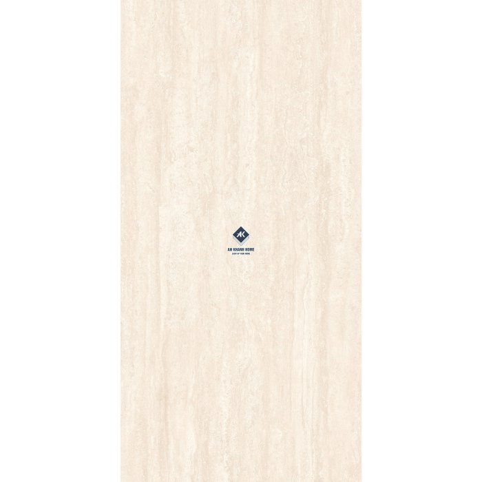 Gạch 60x120 Travertine beige SG-612.061M màu kem nhẹ vân sọc dưa bề mặt carving