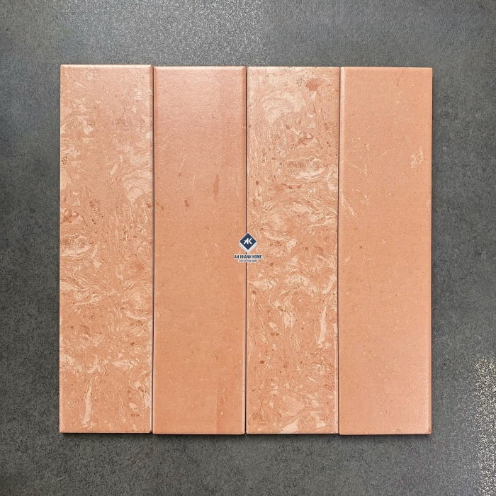 BST Gạch thẻ 75x300 xương đá hiệu ứng loang bề mặt mờ