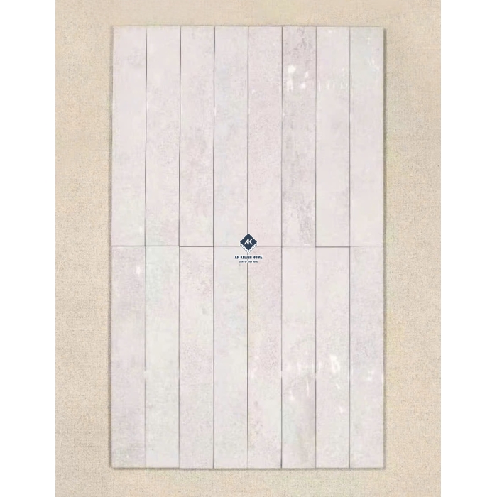 BST Gạch thẻ 6x40 cm xương men hiệu ứng loang bề mặt bóng