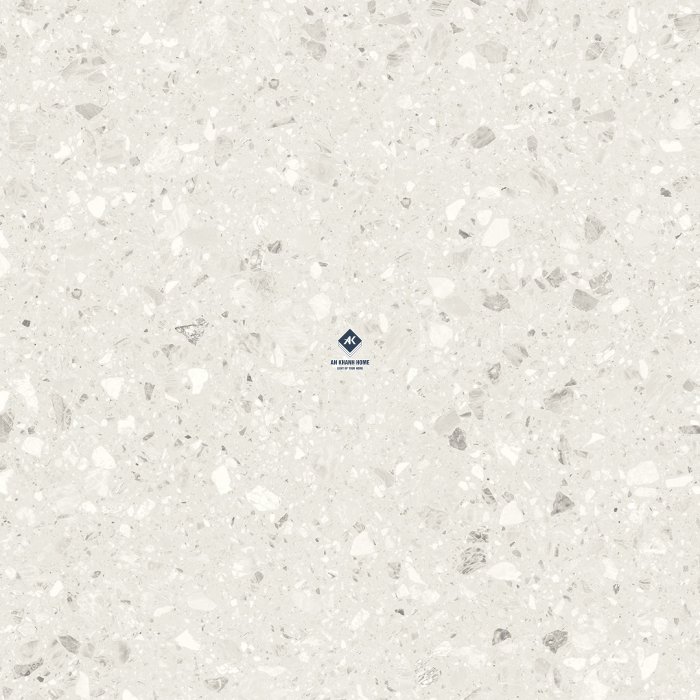 Gạch Ấn Độ 60x60 Terrazzo Light SG-66.620C trắng kem Bề Mặt Carving
