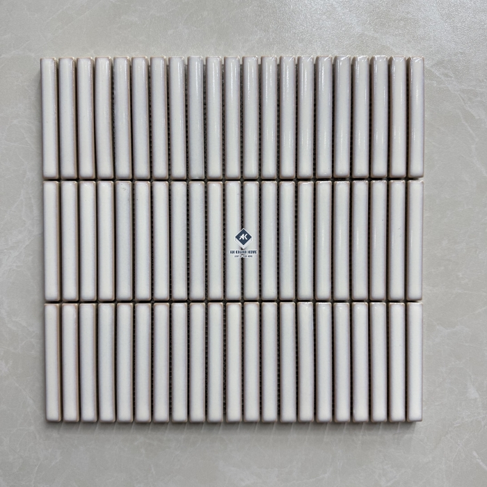 Gạch mosaic kitkat - mosaic que đũa - mosaic ngón tay nhiều màu sắc