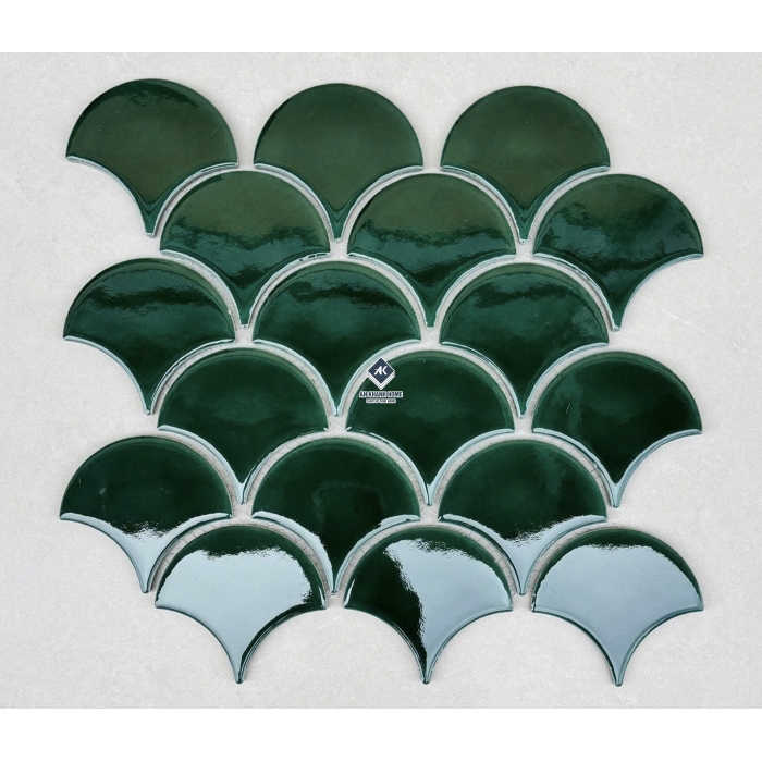 Gạch mosaic vảy cá bóng - mờ - men rạn các loại
