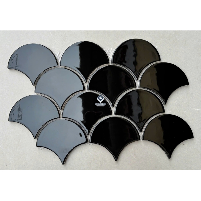 Gạch mosaic vảy cá bóng - mờ - men rạn các loại