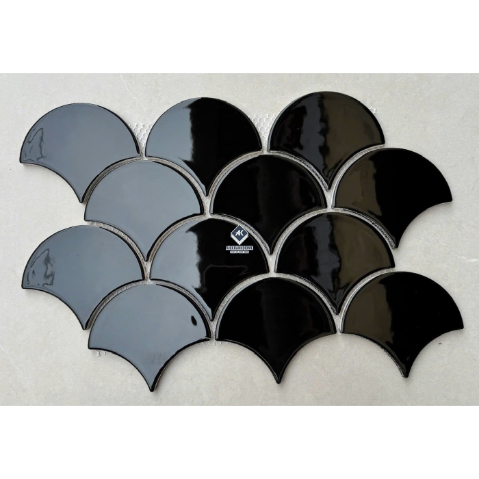 Gạch mosaic vảy cá bóng - mờ - men rạn các loại