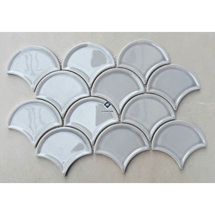 Gạch mosaic vảy cá bóng - mờ - men rạn các loại