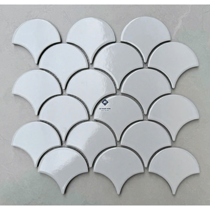 Gạch mosaic vảy cá bóng - mờ - men rạn các loại