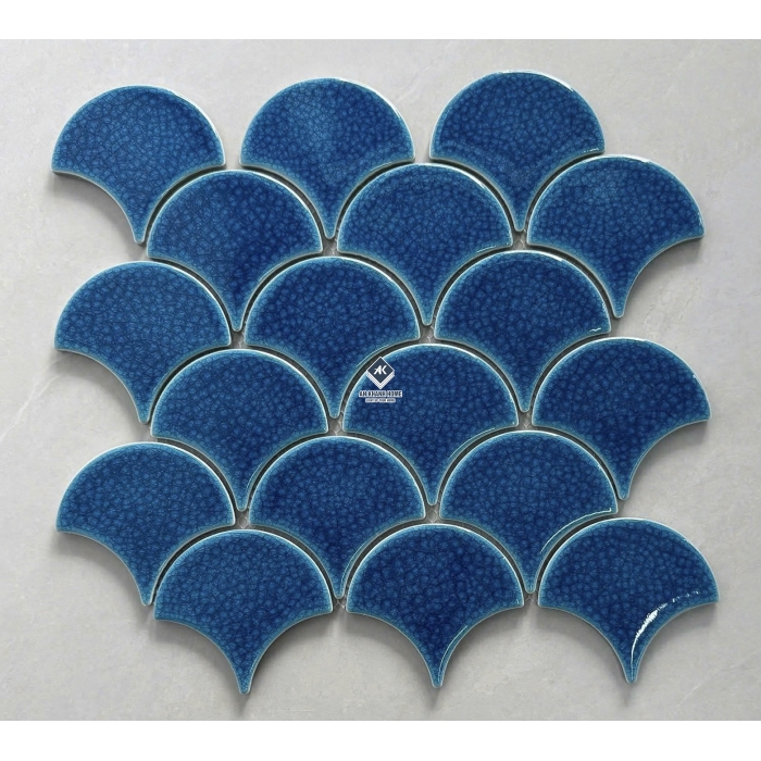 Gạch mosaic vảy cá bóng - mờ - men rạn các loại