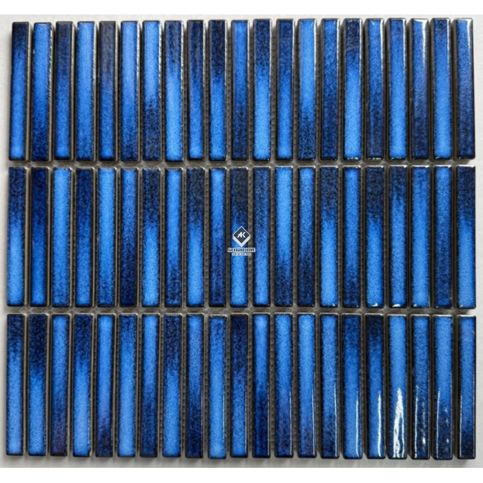 Gạch mosaic kitkat - mosaic que đũa - mosaic ngón tay nhiều màu sắc