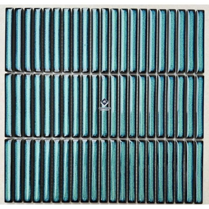 Gạch mosaic kitkat - mosaic que đũa - mosaic ngón tay nhiều màu sắc