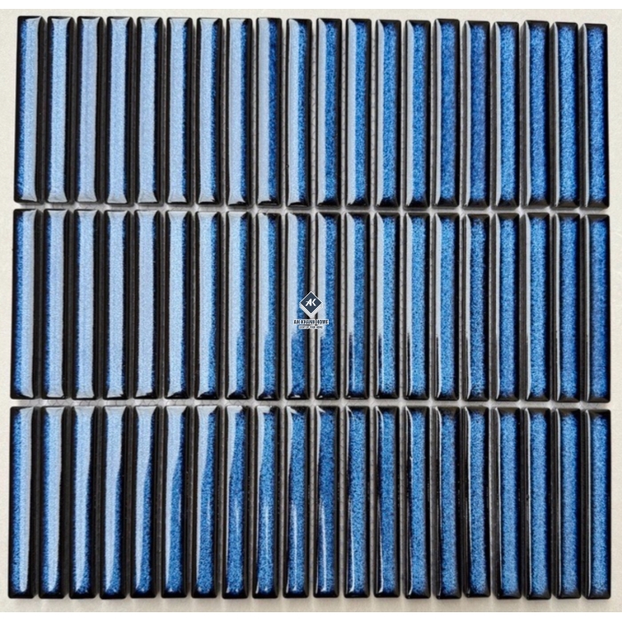 Gạch mosaic kitkat - mosaic que đũa - mosaic ngón tay nhiều màu sắc