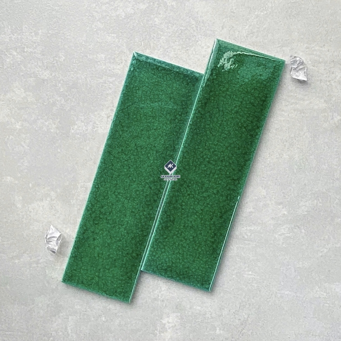 Gạch thẻ men rạn 6x20cm bề mặt bóng